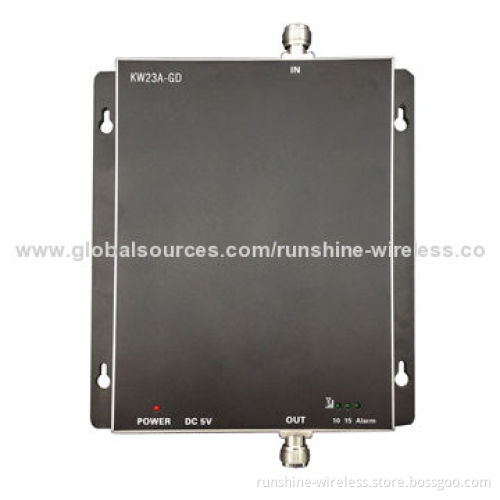 GSM 3G/WCDMA 900 2100MHz Dual Band Mobile Signal Repeater with 1,500sq.m Coverage